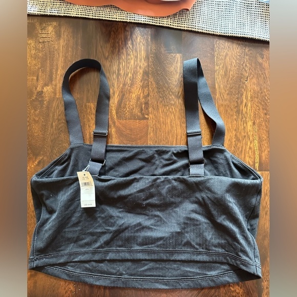 Aerie Offline Real Me ribbed longline sports bra with panty set size large NWT - Picture 3 of 9